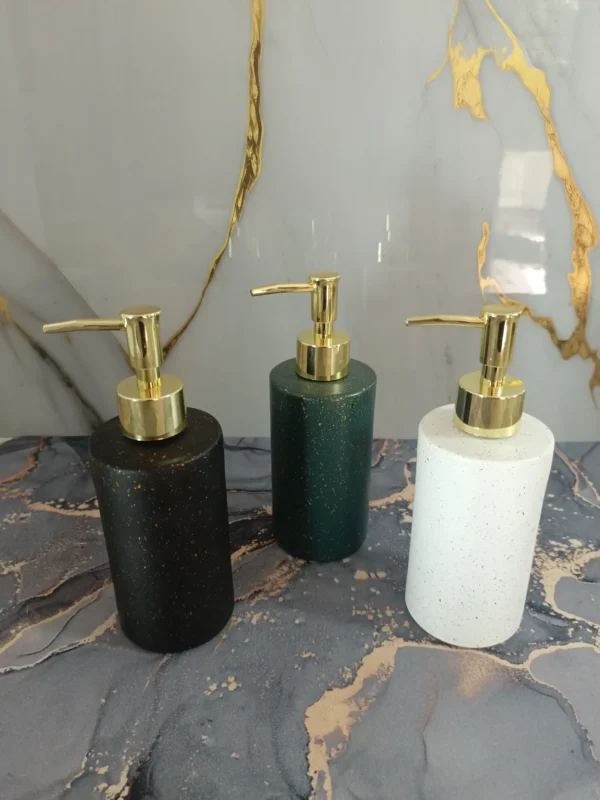 dispensador de jabón de cerámica