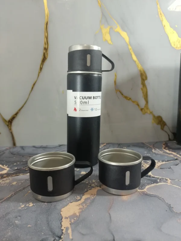 Termo Metálico Vacuum Flask Set Premium