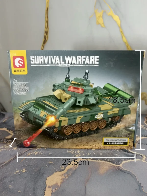 Lego batalla medidas