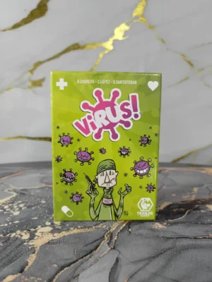 Juego de Cartas Virus | 2-6 Jugadores, Estrategia Pura para Construir un Cuerpo Sano ¡Increíble!