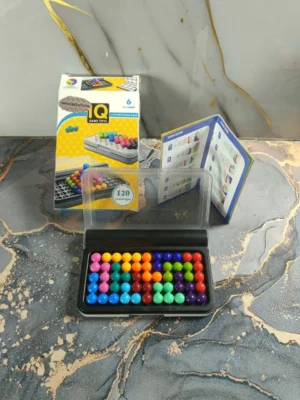 Juego de Mesa IQ Puzzle | 3 Modos de Juego y 120 Desafíos de Lógica ¡Estrategia Inteligente!
