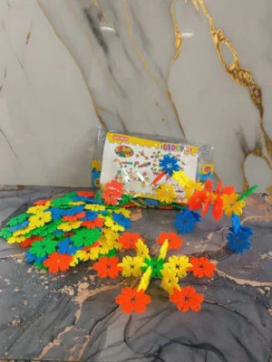 Bloques de Construcción Flores | 120 Piezas de Encaje de 4 cm ¡Creatividad Ilimitada!
