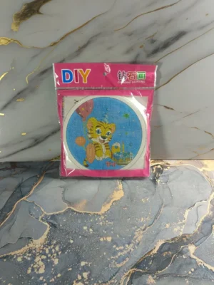Kit Pintura Diamantes Redondo | 1 Set de Arte de Tigre Cumpleañero con Acabado Circular ¡Fabuloso!