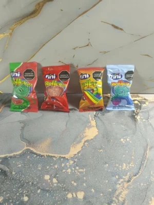 Gomitas en cinta Roller Fini | 4 Sabores con Roller Fizz y Roller Fantasía ¡Envíos a todo el país!