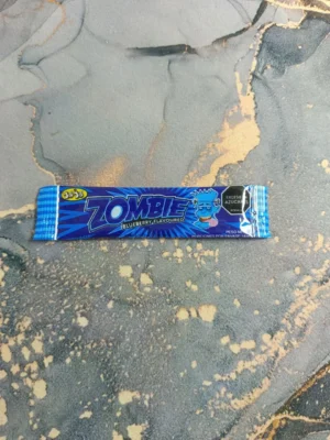 Dulce zombie Fruna Blueberry: 1 barra increíble con sabor a mora azul