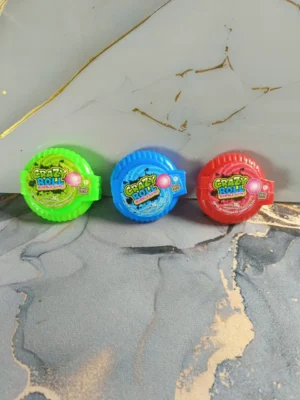 Chicle en rollo Crazy Roll Titi Drops: 3 sabores épicos y diversión sin fin