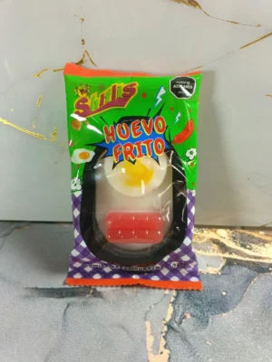 Gomita de huevo frito Shiflis x25g: 1 deliciosa sorpresa con sabor a durazno